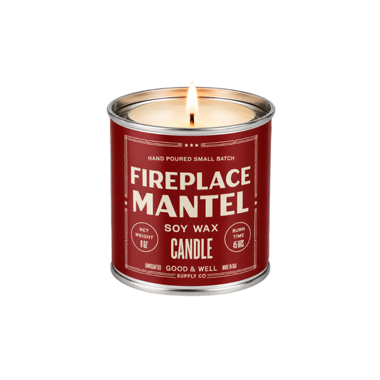 Fireplace Mantel Soy Candle