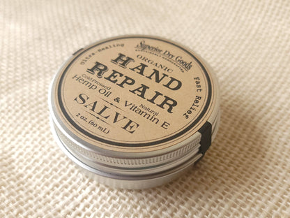 Hand Repair Salve | Hemp & Clary Sage