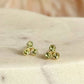Trifecta Studs | Peridot