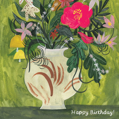 Happy Birthday Wildflowers Greeting Card