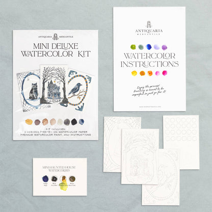 Mini Watercolor Kit | Haunted House