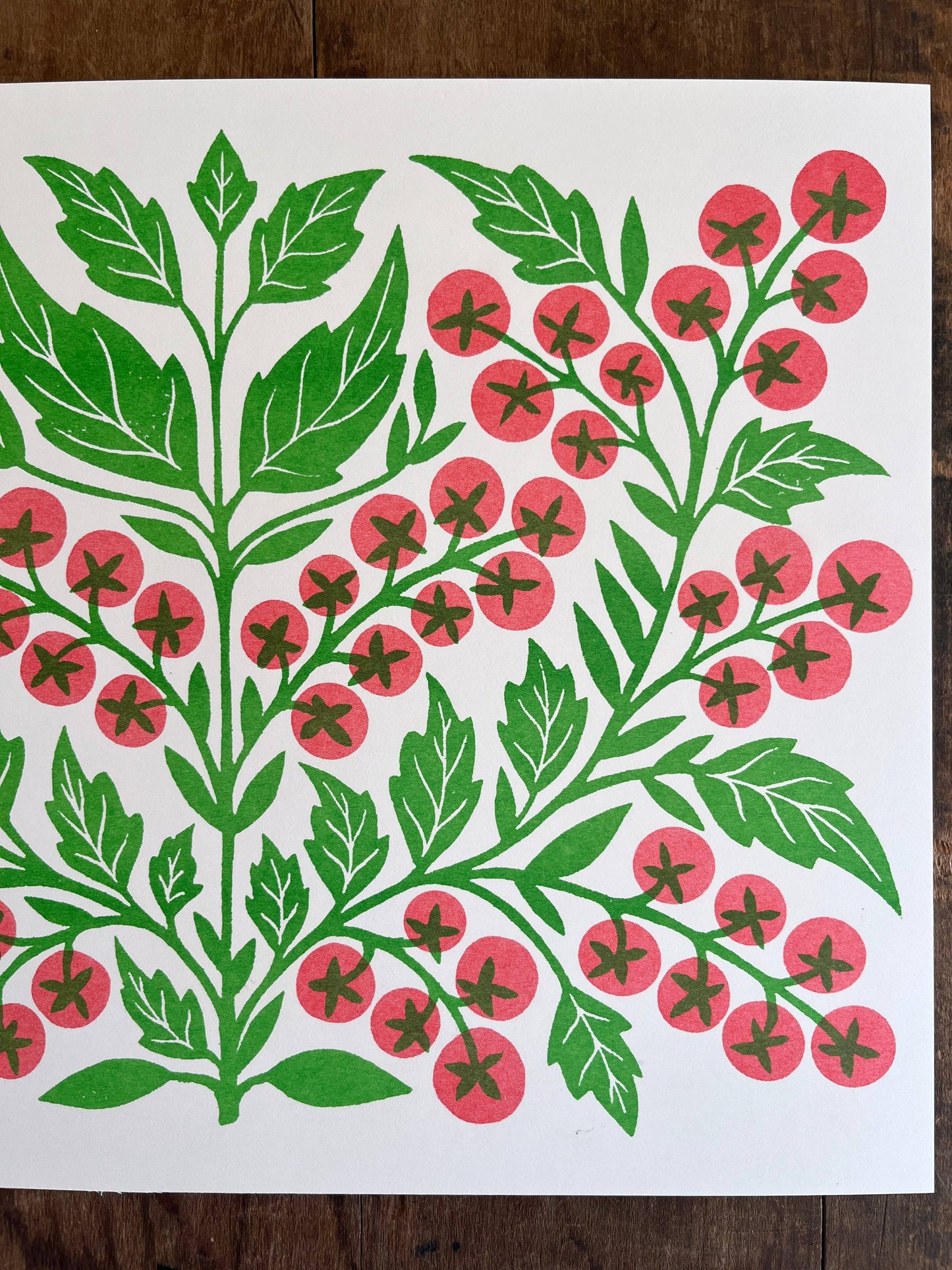 Garden Series Print | Cherry Tomato