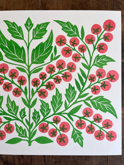 Garden Series Print | Cherry Tomato