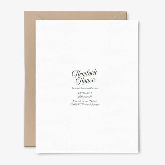 Thank You So Much Botanical Card