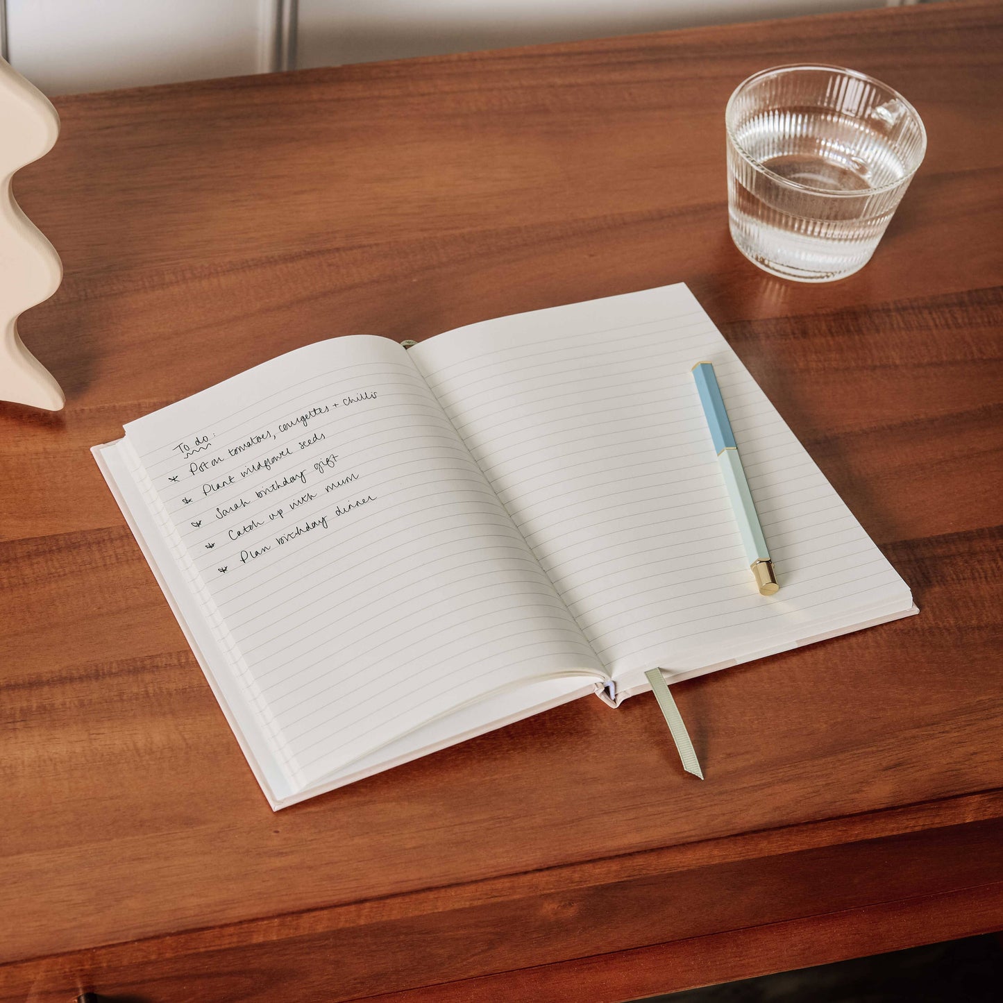 Italian Summer Hardcover Lined Notebook