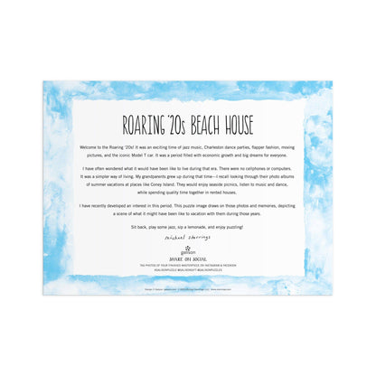 Roaring 20s Beach House | 1000 Piece Puzzle