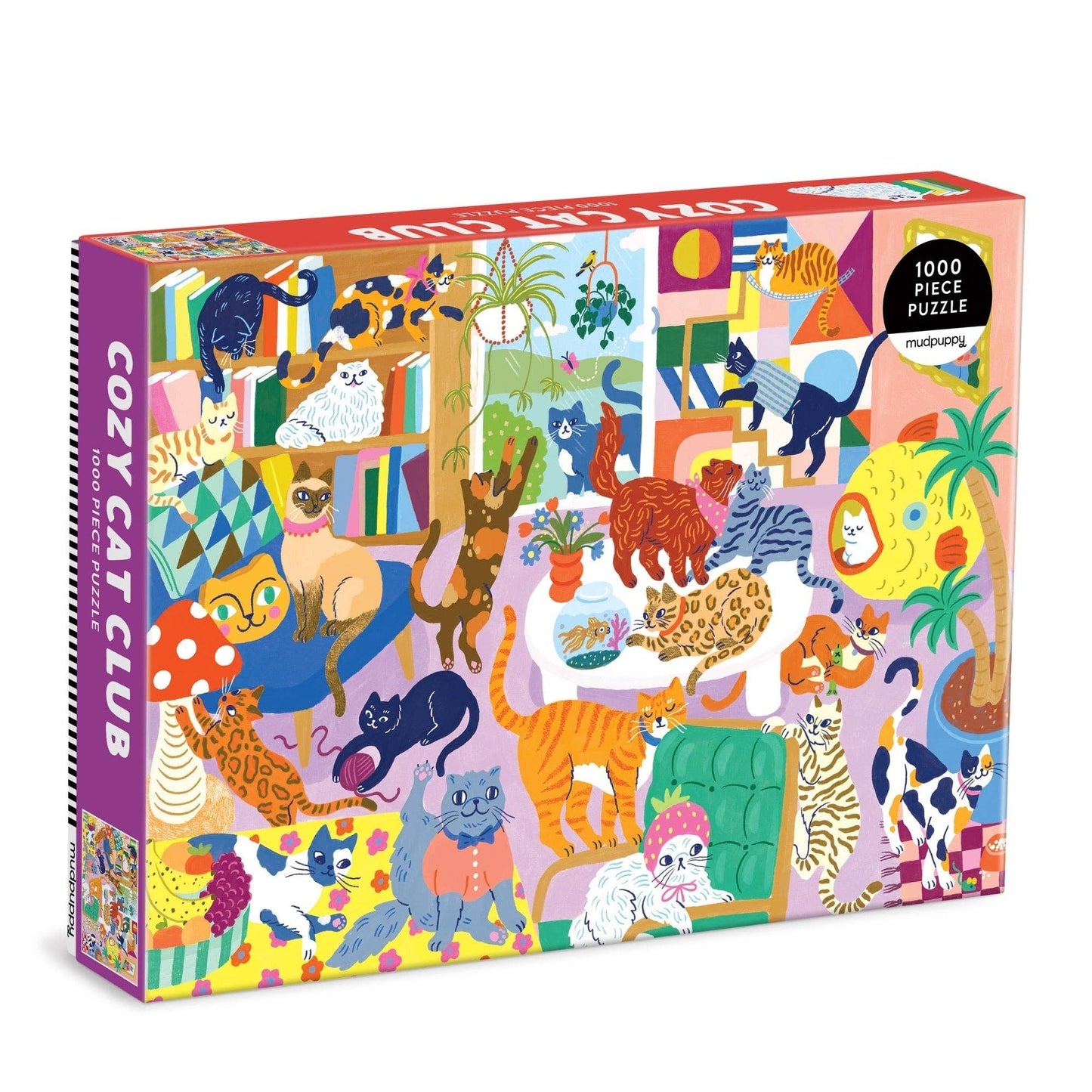 Cozy Cat Club | 1000 Piece Puzzle