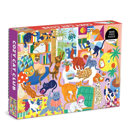 Cozy Cat Club | 1000 Piece Puzzle