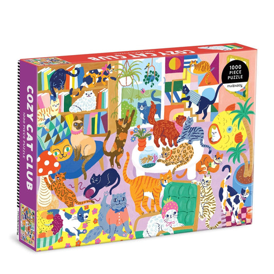Cozy Cat Club | 1000 Piece Puzzle