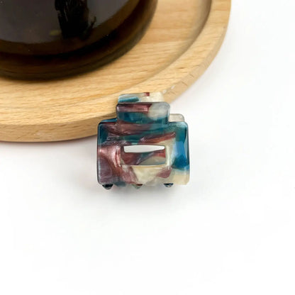 Mini Square Hair Clip | Assorted
