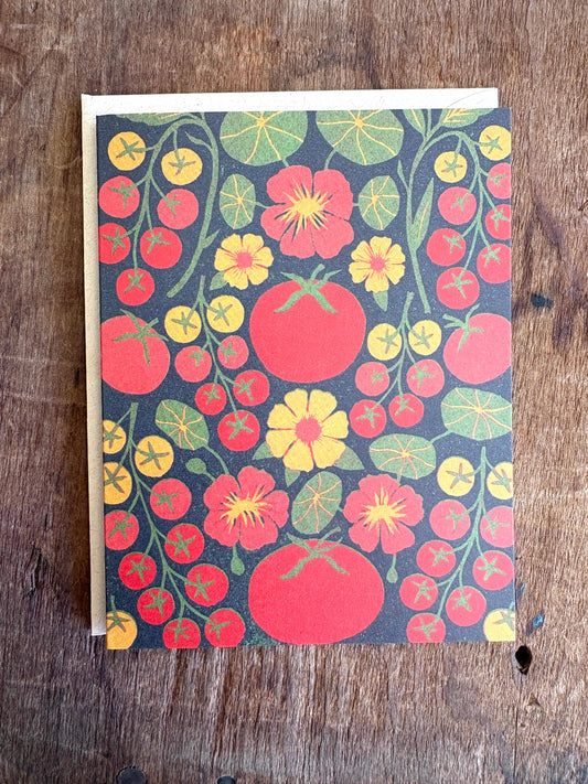 Tomatoes Blank Card