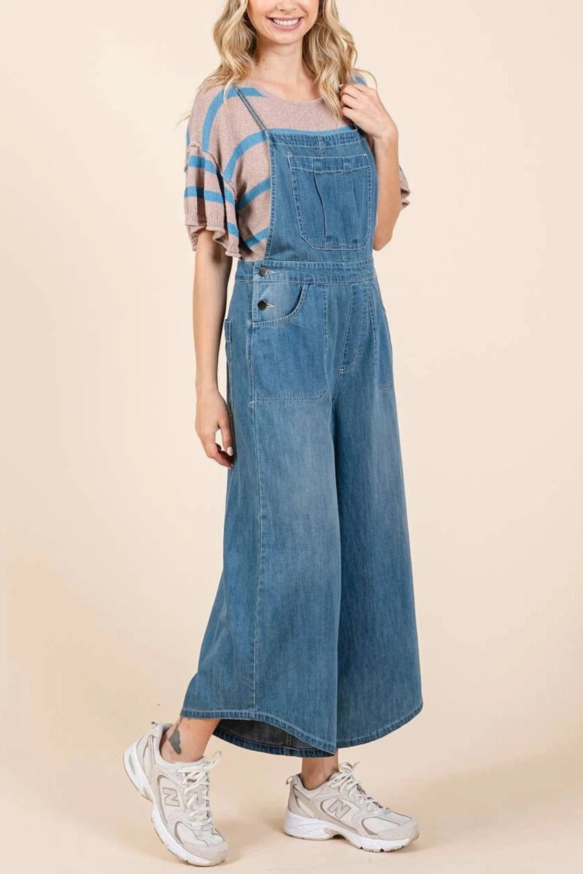 Eva Denim Overalls