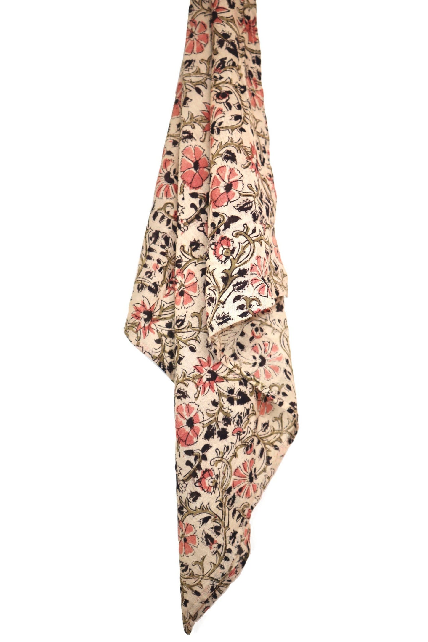 Kalamkari Cotton Bandana | Blossom Breeze