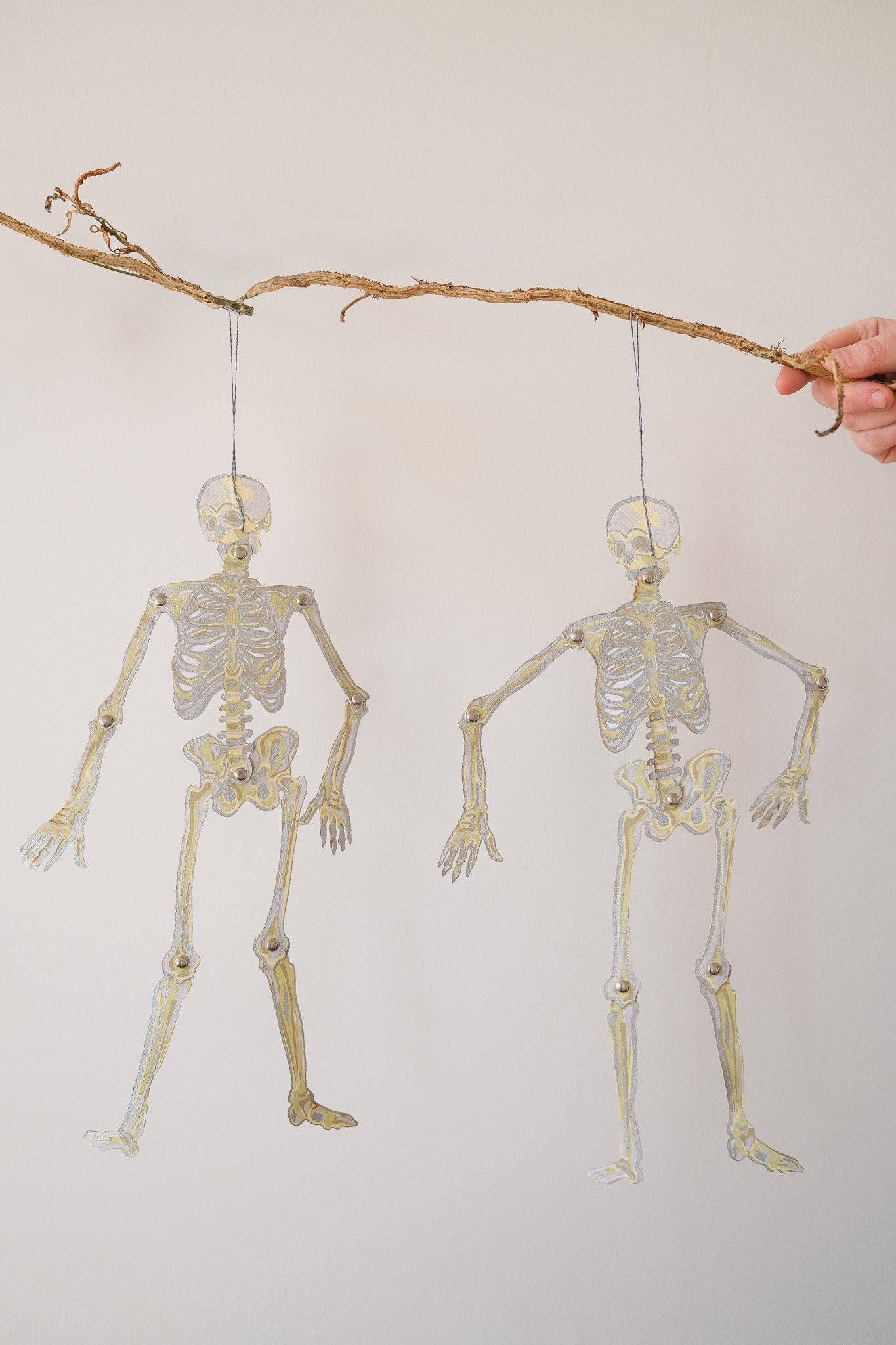 Paper Ornaments | Dancing Skeletons