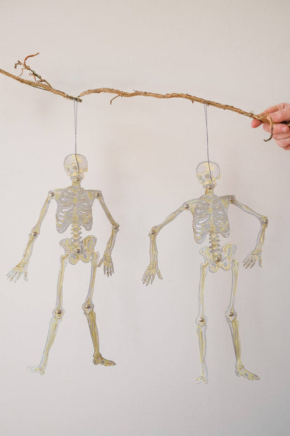 Paper Ornaments | Dancing Skeletons