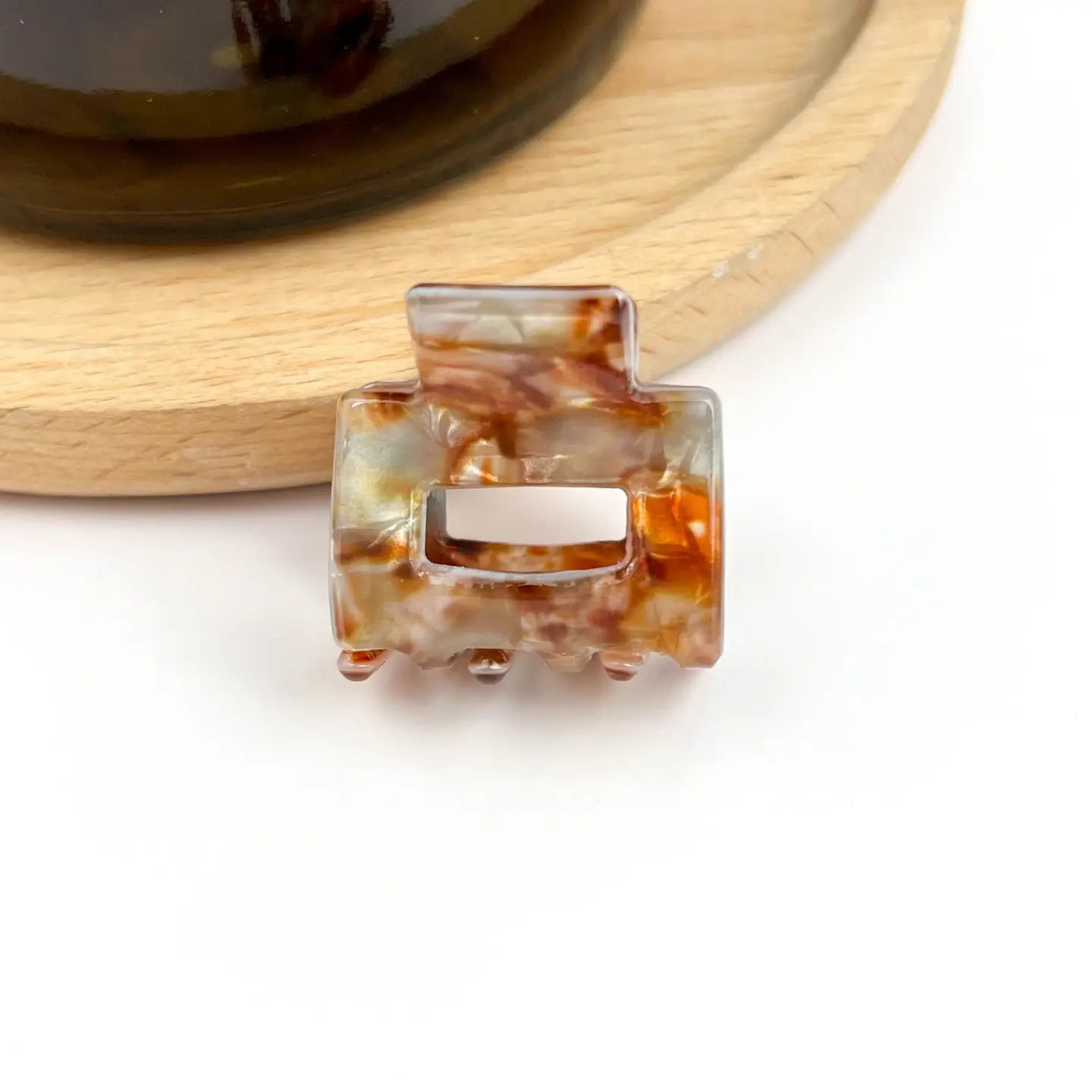 Mini Square Hair Clip | Assorted