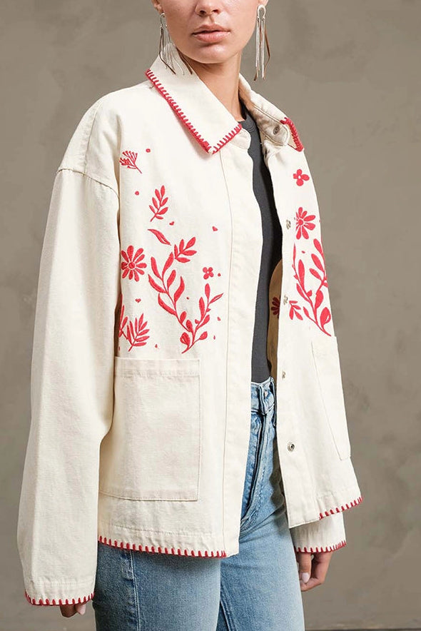 Folk Embroidered Jacket