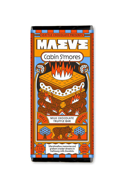 Cabin S'mores Truffle Bar