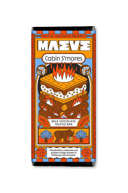 Cabin S'mores Truffle Bar