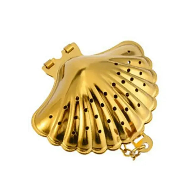 Tea Infuser | Golden Seashell