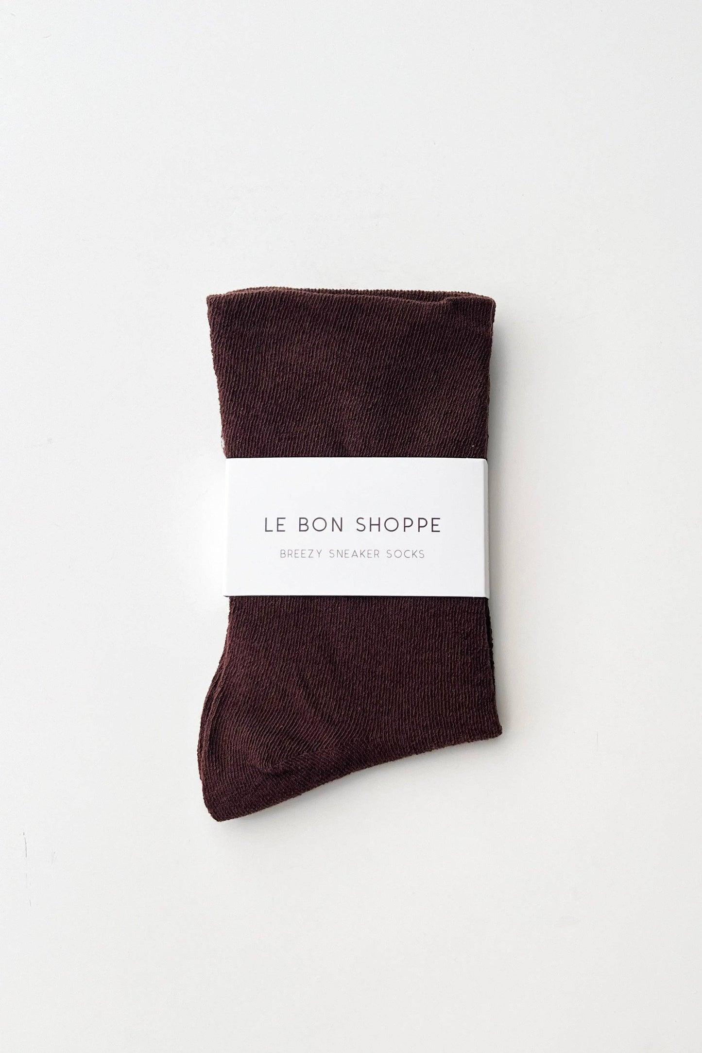 Breezy Sneaker Socks | Dark Cacao