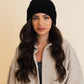 Toasty Waffle Beanie | Black
