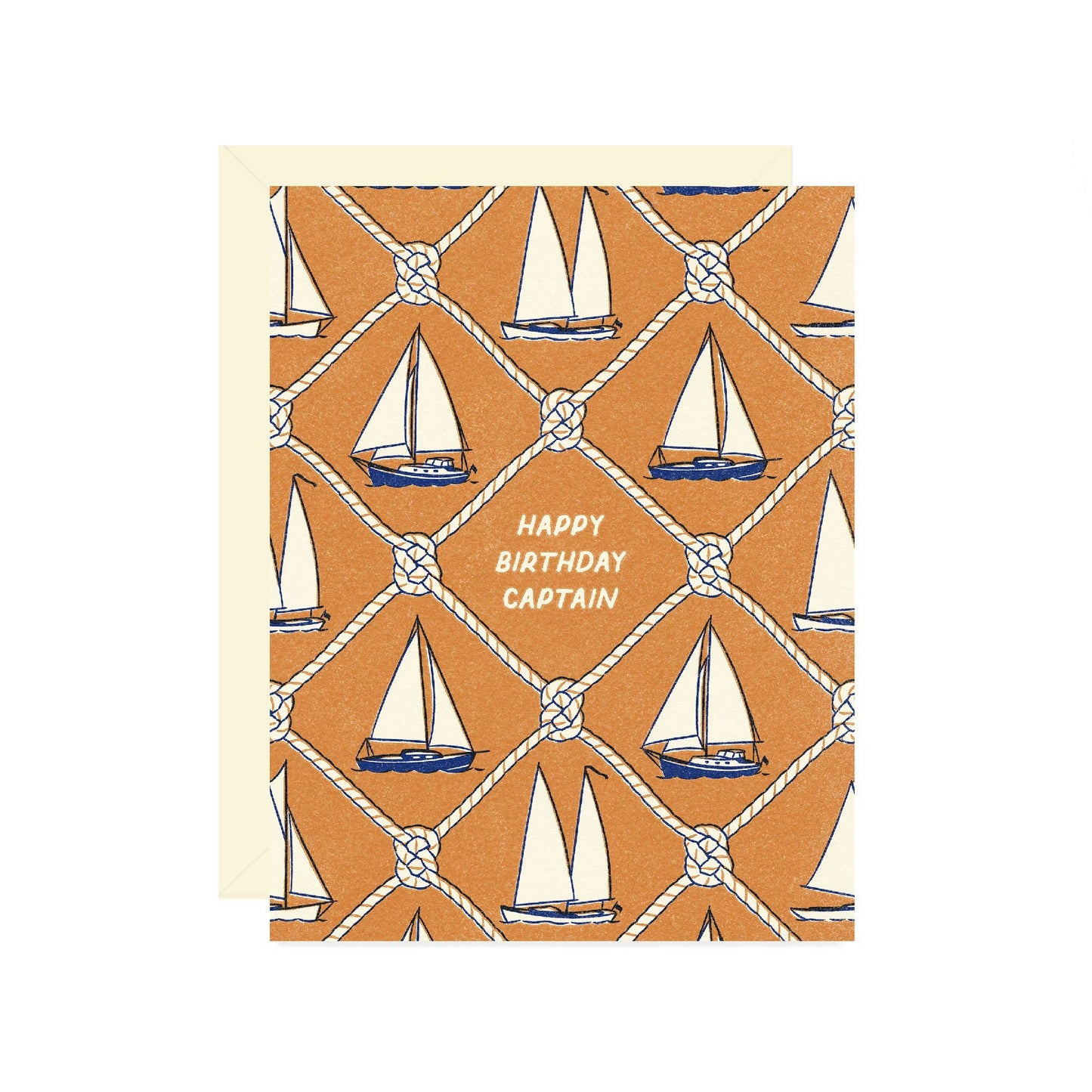 Boat Captain Birthday Card