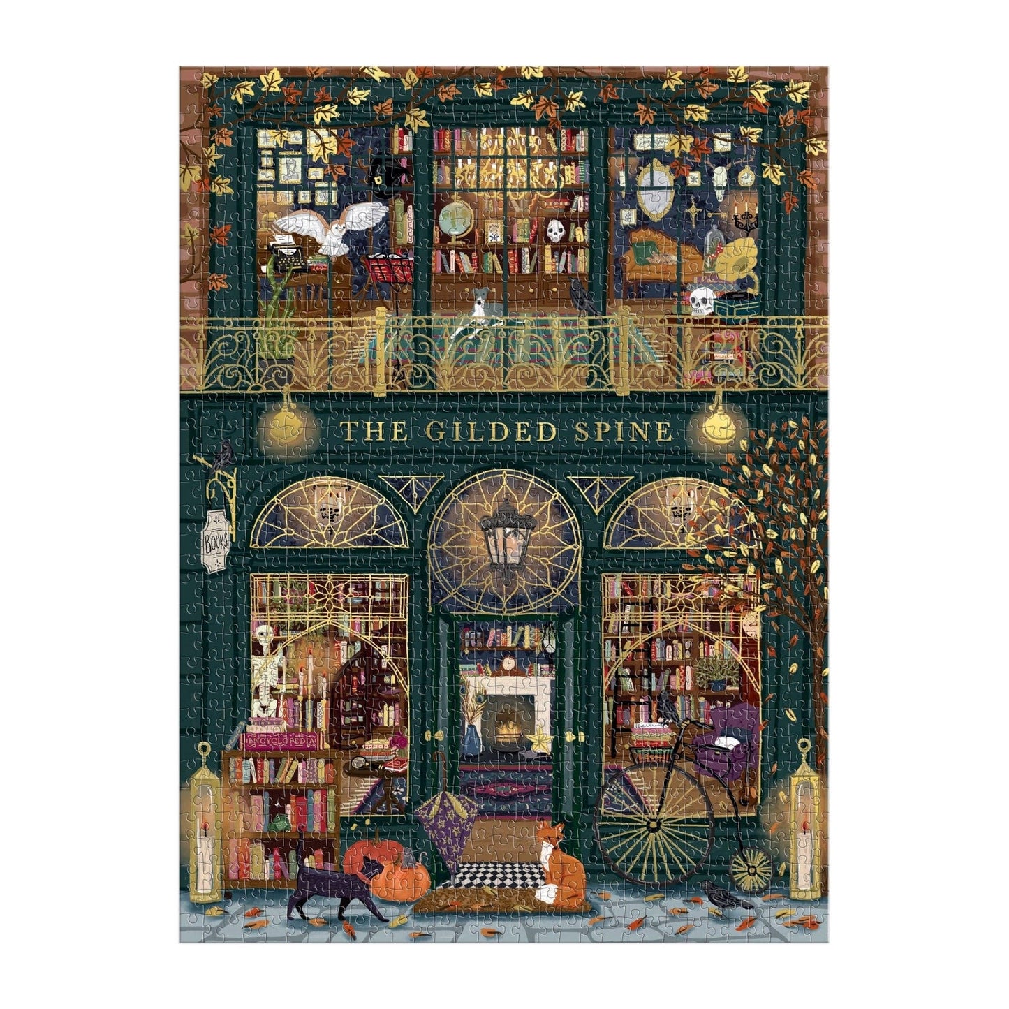 The Gilded Spine | 1000 Piece Puzzle