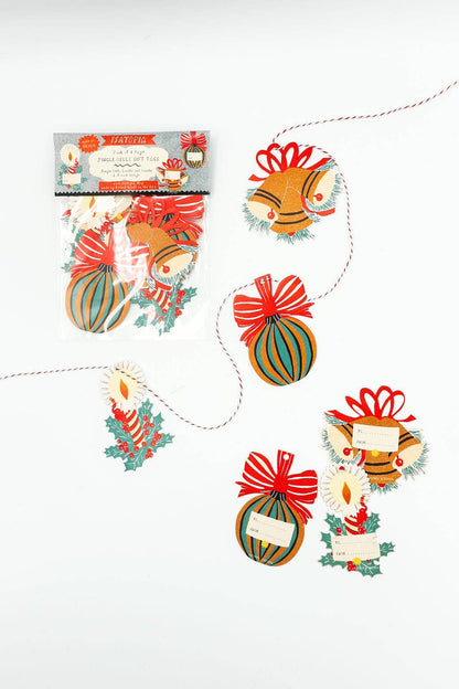 Jingle Bells Gift Tags | Pack of 6
