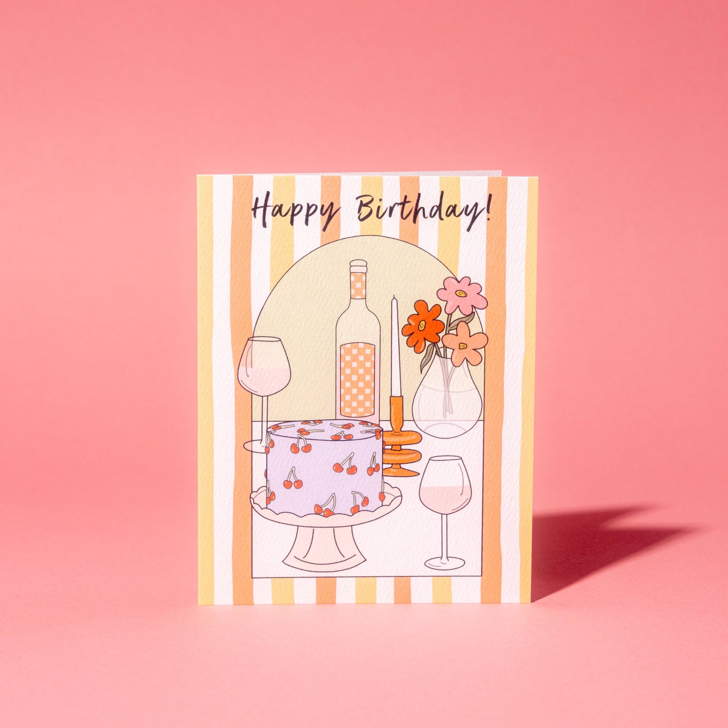 Birthday Stripes Card