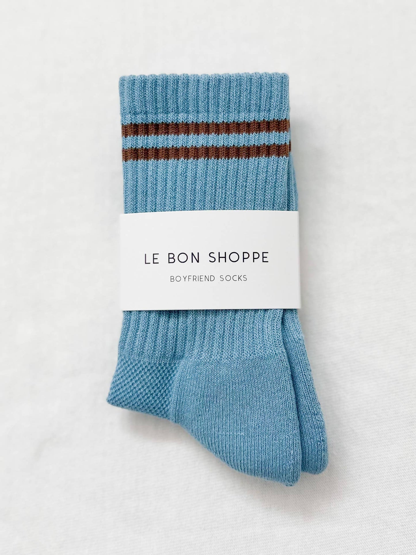 Boyfriend Socks | Light Grey