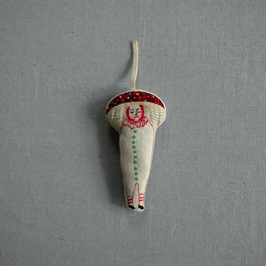 Baby Mushroom Ornament