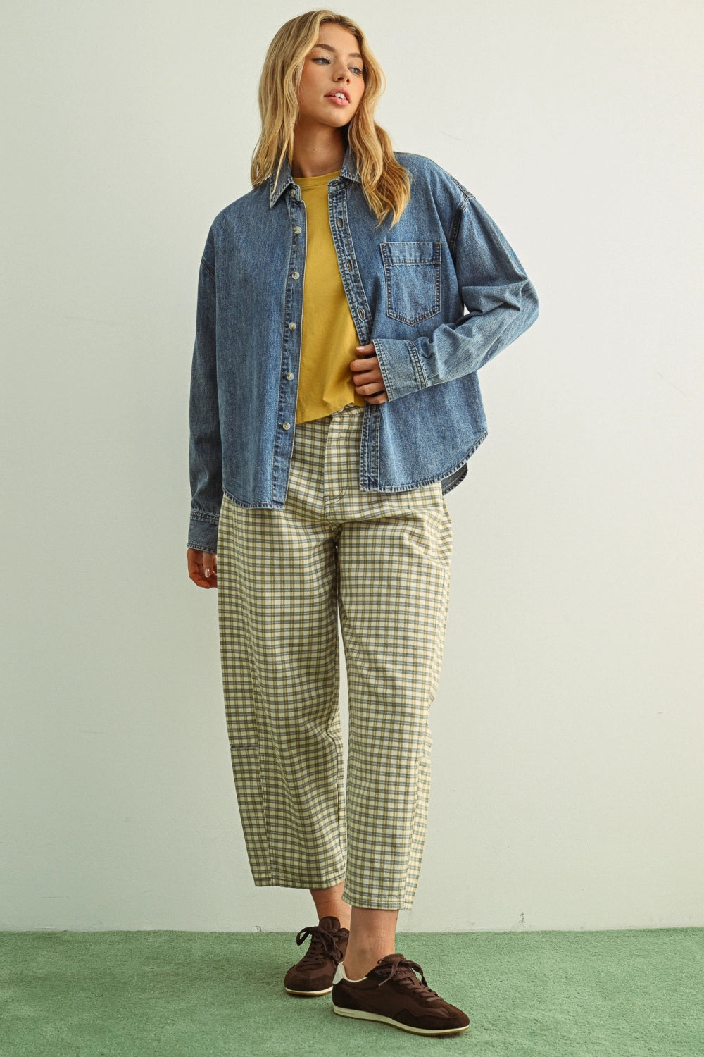 Moody Blue Denim Shacket