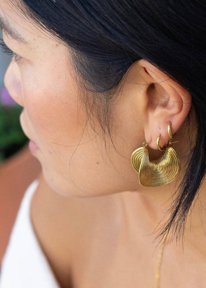 Calypso Hoops | Gold