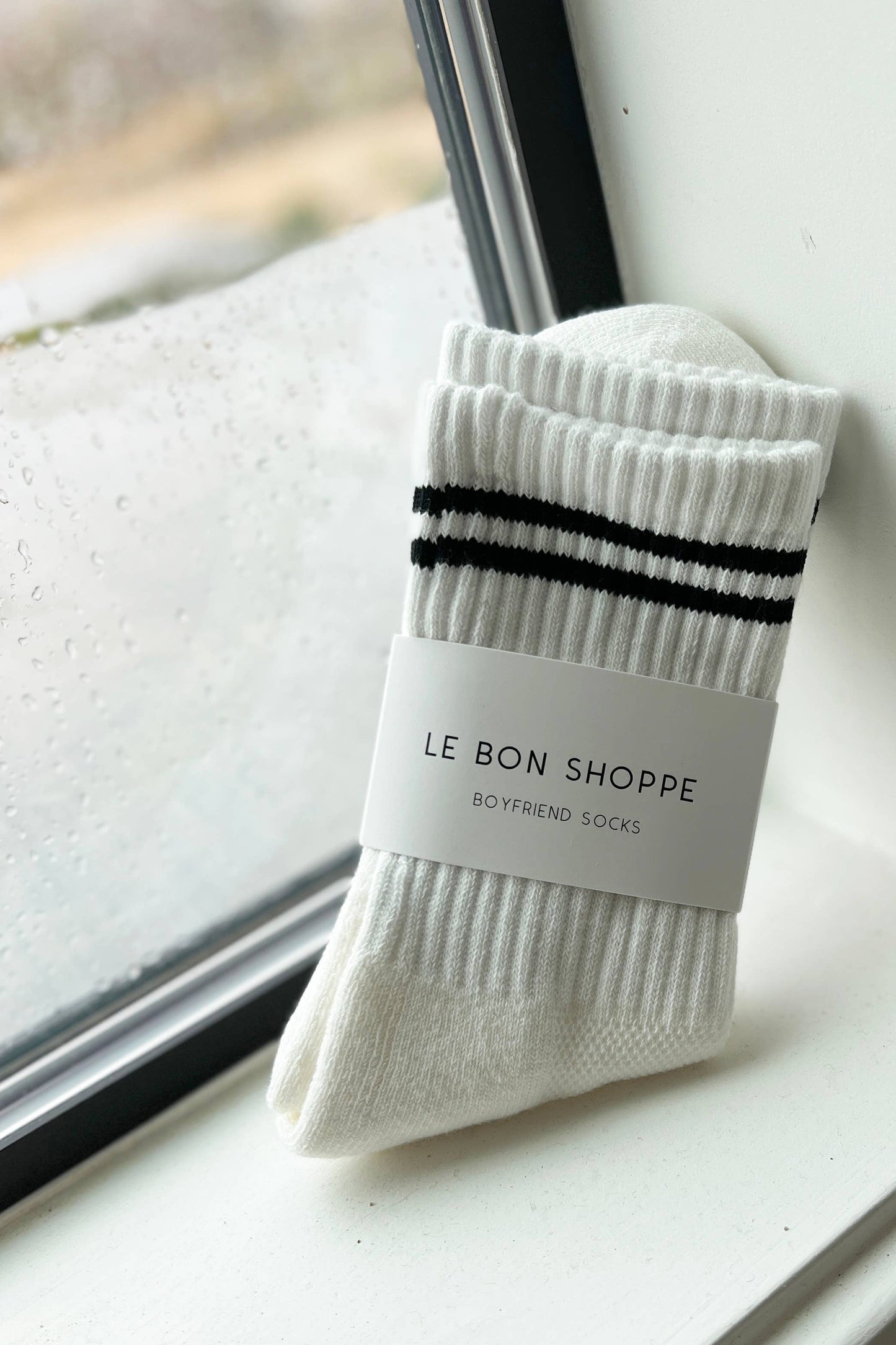 Boyfriend Socks | Light Grey