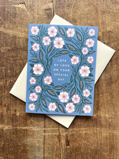 Lots of Love on Your Special Day Card