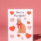 Purrfect Love Card