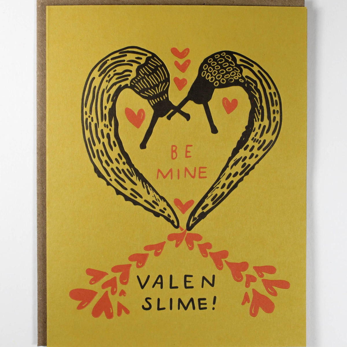 Be My Valenslime Valentine's Day Card