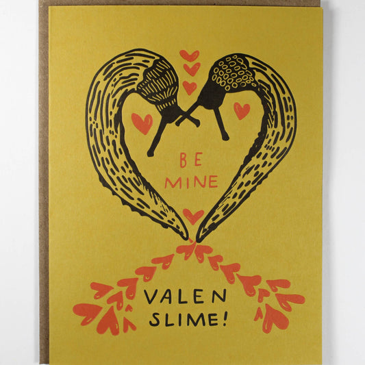 Be My Valenslime Valentine's Day Card