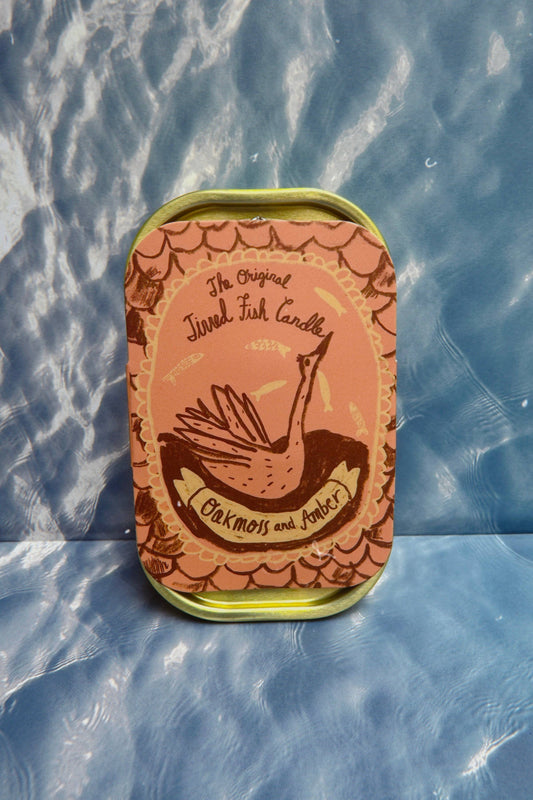 Tinned Fish Candle | Oakmoss & Amber