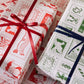 North Pole Post Double Sided Gift Wrap | Roll of 3 Sheets