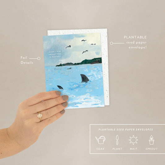 Fin Love Card