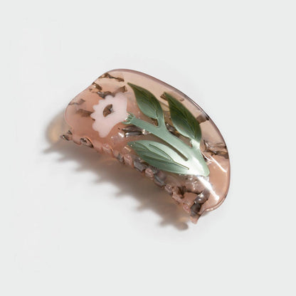 Woodland Sorrel Flower Hair Claw
