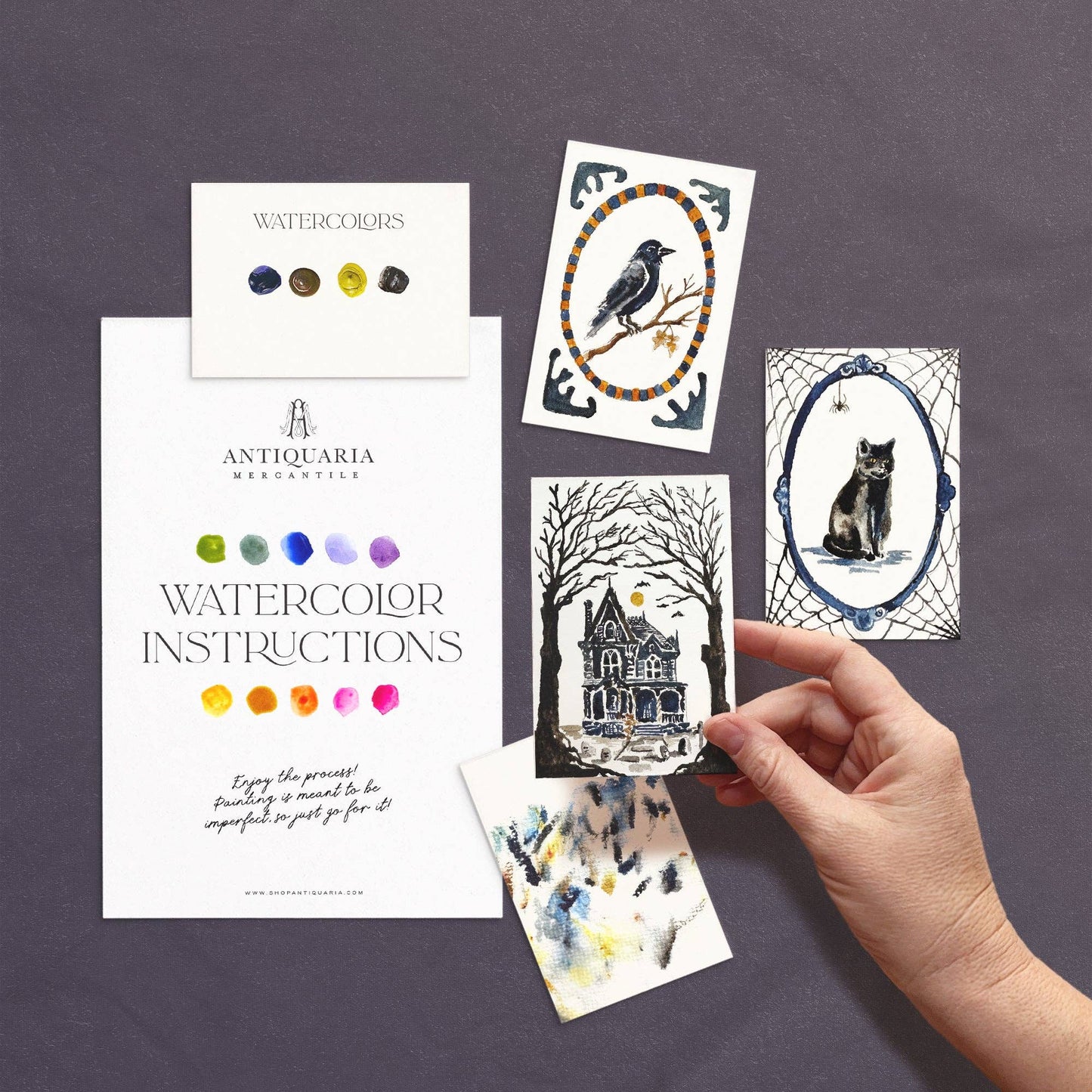 Mini Watercolor Kit | Haunted House