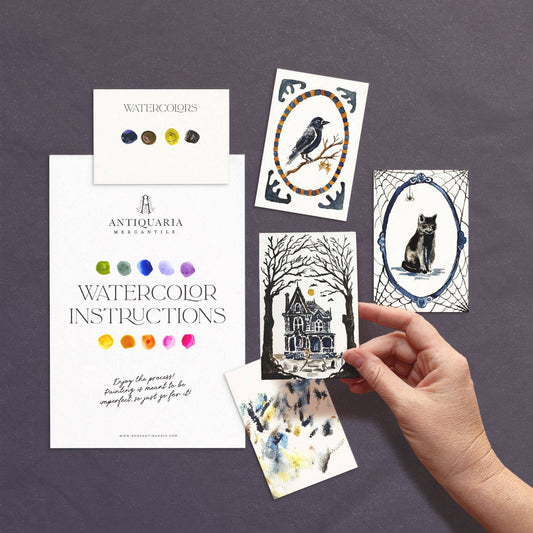 Mini Watercolor Kit | Haunted House