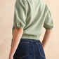 Frankie Short Sleeve Cardigan | Sage