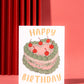 Cherries on Top Birthday Cake Card