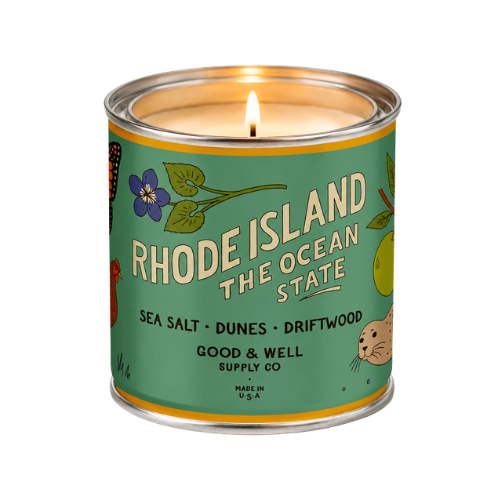 Rhode Island State Soy Candle