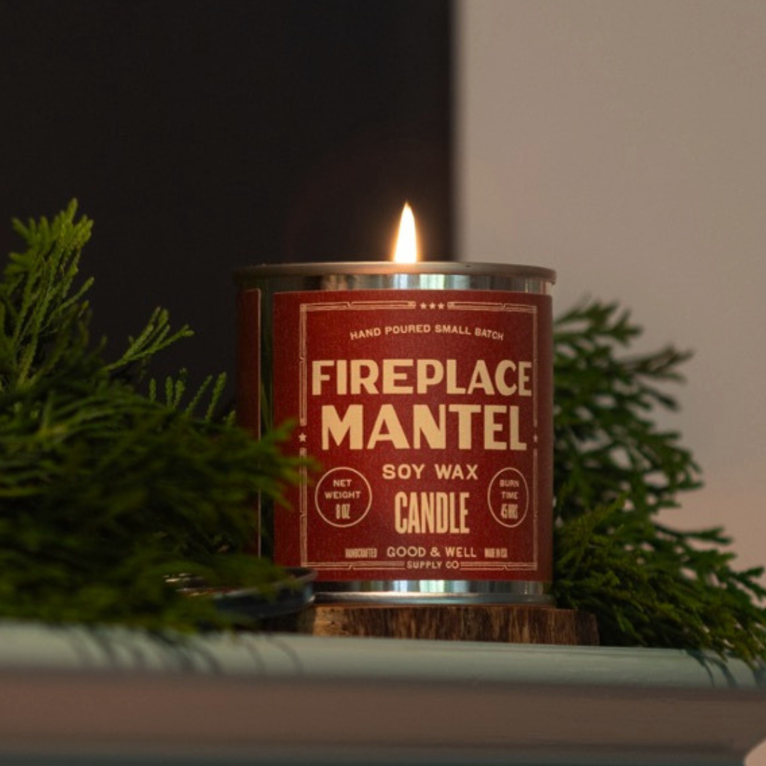 Fireplace Mantel Soy Candle