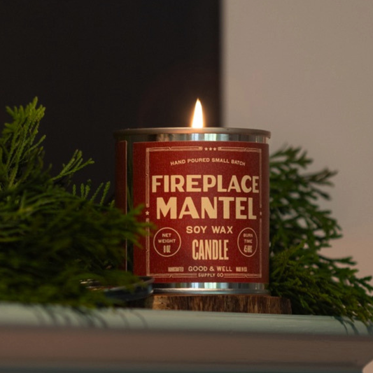 Fireplace Mantel Soy Candle